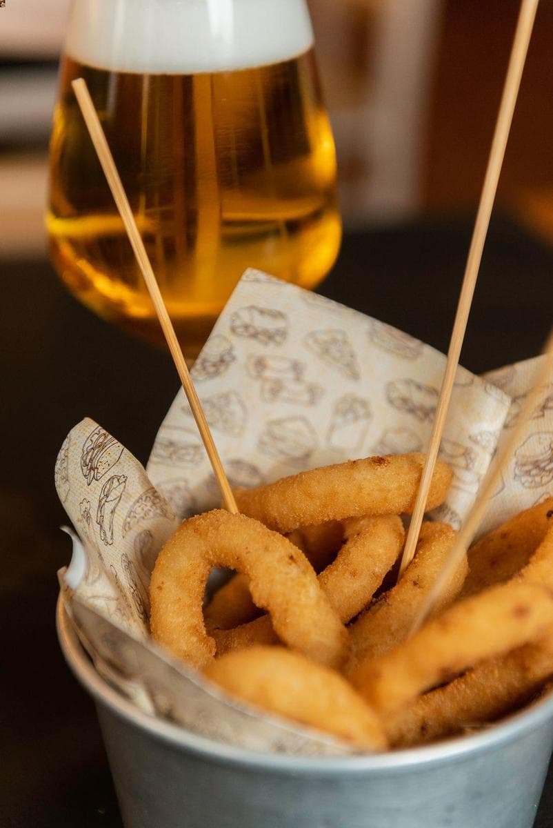 Anelli di cipolla fritti | Mop burgers & steaks